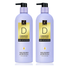ELASTINE 伊絲婷 損傷滋潤護理10X護髮素 花香麝香, 2個, 680ml