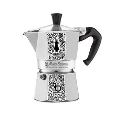 BIALeTTI 拜雷提 經典摩卡壺 藝術慶典90周年款, 3杯 複合合金 義大利製, 1個