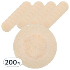 솜데이 원형 초슬림 니플패치 스킨컬러 60mm, 200개