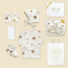ikii 孩童長袖肚衣用品 5件組