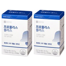 종근당건강 와일드비 프로폴리스 플러스, 60정, 2개 60정, 30g, 2개
