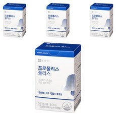 종근당건강 와일드비 프로폴리스 플러스, 60정, 4개 60정, 30g, 4개