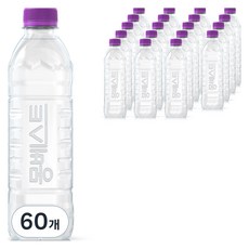 몽베스트 위드어스 무라벨 생수, 500ml, 60개 500ml, 60개