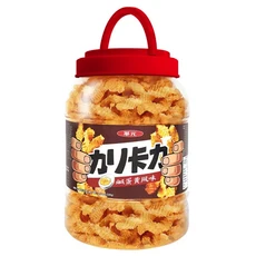 華元 卡力卡力重量級桶裝 鹹蛋黃風味, 320g, 1罐