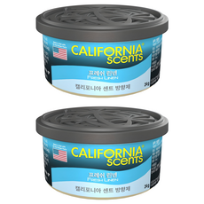 CALIFORNIA scents 車用芳香罐, 清新的亞麻香味, 2個