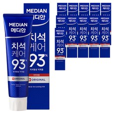 메디안 치석 오리지널 치약, 120g, 12개