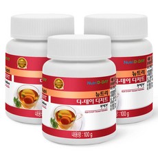 Nutri D-DAY Dessert草本茶粉, 100g, 1罐, 3罐