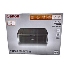 Canon 佳能 PIXMA MG3670 TW BLACK 多功能印表機, 黑色
