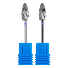 Varna Metallic Nail Bit Soak Off No 02 銀鎢 B 型, 單色, 2個