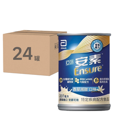 Abbott 亞培 Ensure 安素 HMB升級配方 香草減甜, 237ml, 24罐
