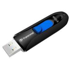 Transcend 創見 USB 3.1隨身碟 JetFlash 790, SuperSpeed傳輸, 無帽蓋設計, 滑動式可伸縮USB接頭, 256GB, 1個
