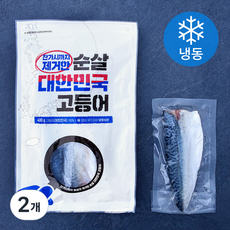 잔가시까지 제거한 순살 고등어 (냉동), 2개, 400g 2개, 400g