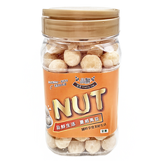 品鮮生活 特大顆蜜汁夏威夷豆450g，嚴選大顆，酥脆口感，健康零食首選, 450g, 1罐