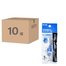 PLUS 普樂士 智慧型滾輪替換帶，遮蓋力強，人體工學設計, WH-606R, 10個