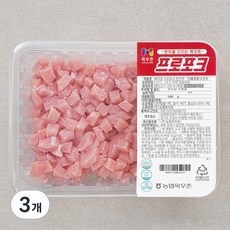 목우촌 프로포크한돈 등심 카레용 (냉장), 500g, 3개