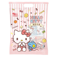 TRYGOODZ 翠菓子 HELLO KITTY 綜合米果 Set, 14gX14包 獨立小包裝, 196g, 1袋