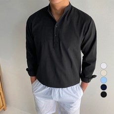 남자헨리넥셔츠