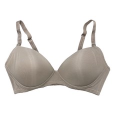 MAMMY VILLAGE 六甲村 零著感美背無鋼圈孕哺內衣, CROSSBACK LIGHTWEIGHT NURSING BRA, L, 可可灰色