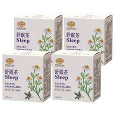 Magnet 曼寧 舒眠茶10包x4盒, 日本專利GABA, 無咖啡因, 草本舒緩, 幫助入睡, 10包, 2g, 4盒