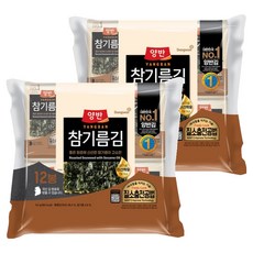 양반 참기름 김, 54g, 2개