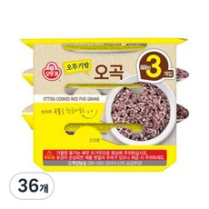 오곡밥 맛있는 오뚜기밥 오곡 210g 36개