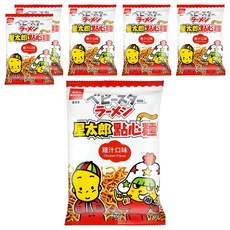 OYATSU 優雅食 星太郎 點心麵 雞汁口味, 古早味零食, 又酥又脆, 40g, 6包