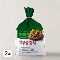 비비고 열무 물김치, 900g, 2개