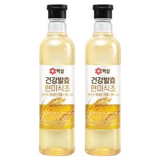 백설 건강발효 현미식초, 2개, 800ml