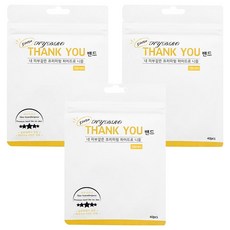 5세대 하이드로 땡큐 남여공용 니플밴드 38mm 40p, 3개
