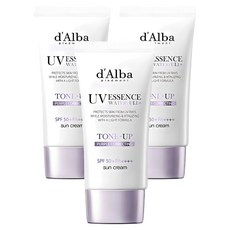 달바 워터풀 퍼플 톤업 선크림 SPF50+ PA++++, 50ml, 3개