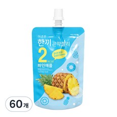 더존건강 더 조은 한끼곤약젤리 파인애플, 150ml, 60개