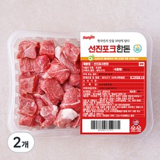선진포크한돈 앞다리살 찌개 (냉장), 500g, 2팩 500g, 2팩
