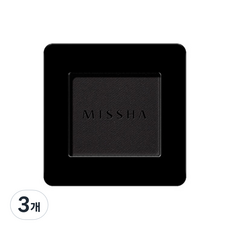 미샤 모던 섀도우 매트, 코드블랙(MBK01), 3개