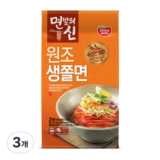 동원 면발의신 원조 생쫄면, 3개, 405g