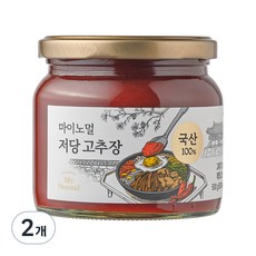 마이노멀 저당 고추장, 500g, 2개