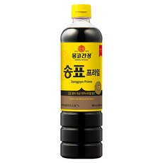 송표 프라임 양조간장, 900ml, 1개