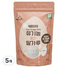 Baemama 米糊粉, 400g, 中筋米粉, 5個
