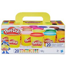 Hasbro 孩之寶 Play-Doh 培樂多 繽紛20色黏土組, 1.68kg, 1組