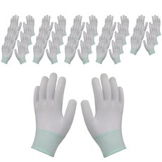 신정글러브 클로버 속장갑 양손세트 L, 20개, 화이트 화이트, 20개