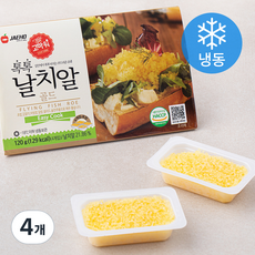 고마워 톡톡 날치알 골드 4개입 (냉동), 120g, 4개