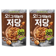 마켓오네이처 오!그래놀라 저당, 255g, 2개