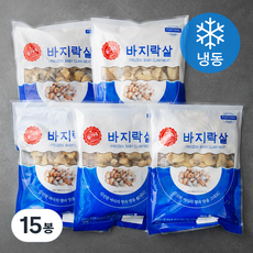 자숙 바지락살 (냉동), 200g, 15봉