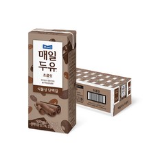 매일유업 매일두유 초콜릿, 190ml, 24개