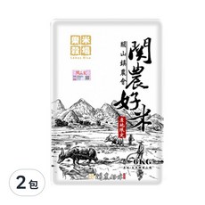 樂米穀場 台東關山鎮農會關山米, 6kg, 2包