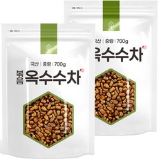 자연초 볶음옥수수차, 700g, 1개입, 2개