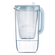 BRITA 淨水器玻璃壺 2.5L 淺藍色 + Maxtra Pro Pure Performance 韓國濾鏡套裝, 單品
