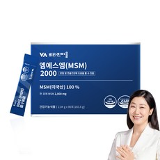 Vitamin Village MSM粉隨身包 2000mg, 90條, 1盒