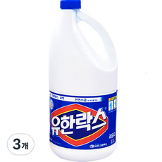 유한락스 레귤러, 3.3L, 3개