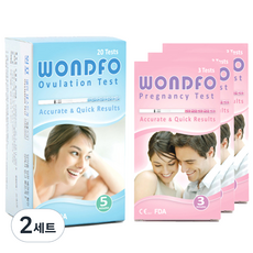 원포 배란테스트기 20개입 + 임신테스트기 9개입, 2세트