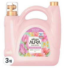 AURA 섬유유연제 윌 유 메리 미, 5.5L, 3개